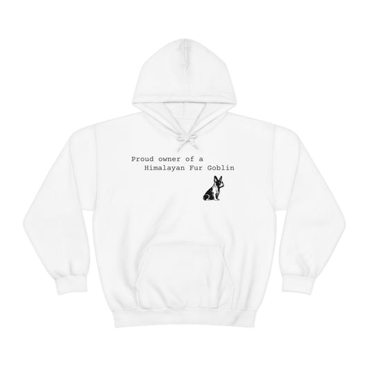 Himalayan Fur Goblin/French Bulldog Unisex Heavy Blend™ Hooded Sweatshirt