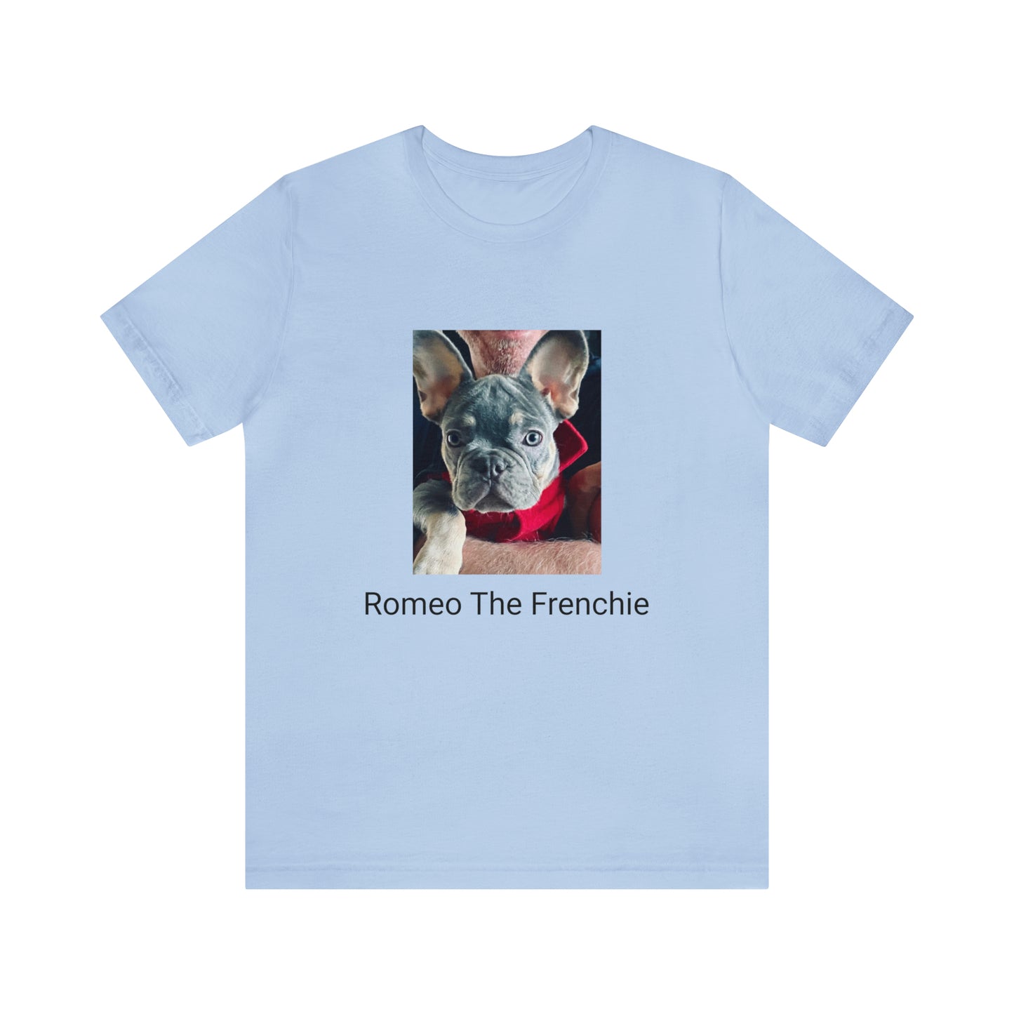 Romeo The Frenchie Unisex Jersey Short Sleeve Tee
